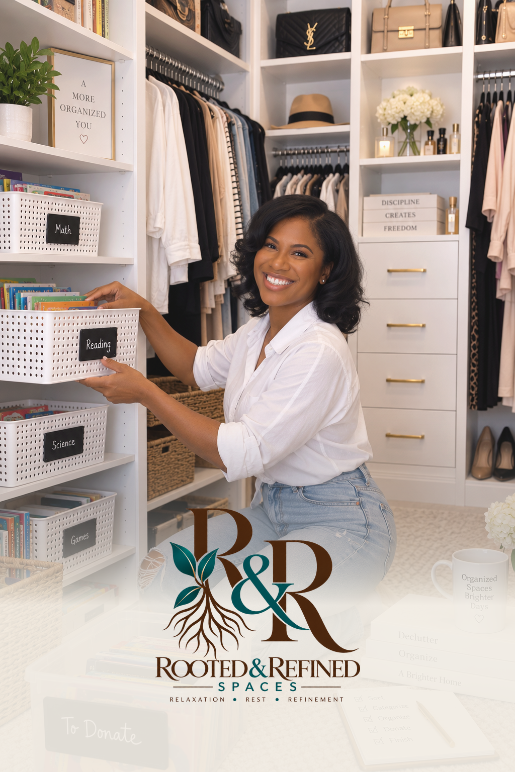 Organizing by Rooted & Refined Spaces